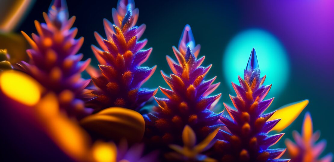 epic scale cinematic full body marijuana goddess c